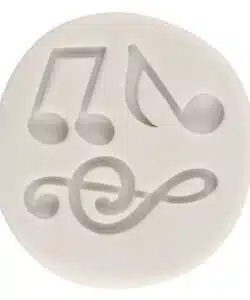 Siliconen mal Muzieknoten