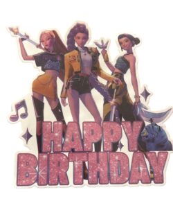 Caketopper Happy Birthday KPop Demo Hunters