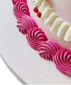 Alternative view of S&C Cake Drum White Glitter Ø30,5 cm | 12 inch