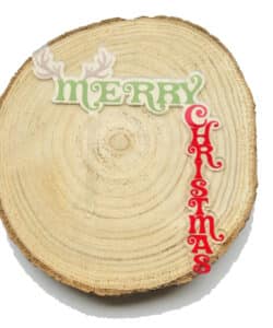 Caketopper Merry Christmas Reindeer