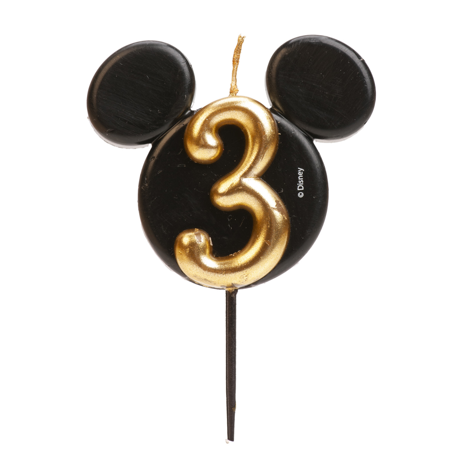 Dekora kaarsje mickey mouse nummer 3 bij cake, bake & love 3 Dekora kaarsje mickey mouse nummer 3