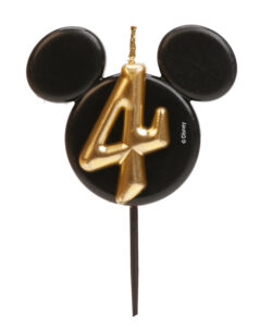 Dekora Kaarsje Mickey Mouse Nummer 4