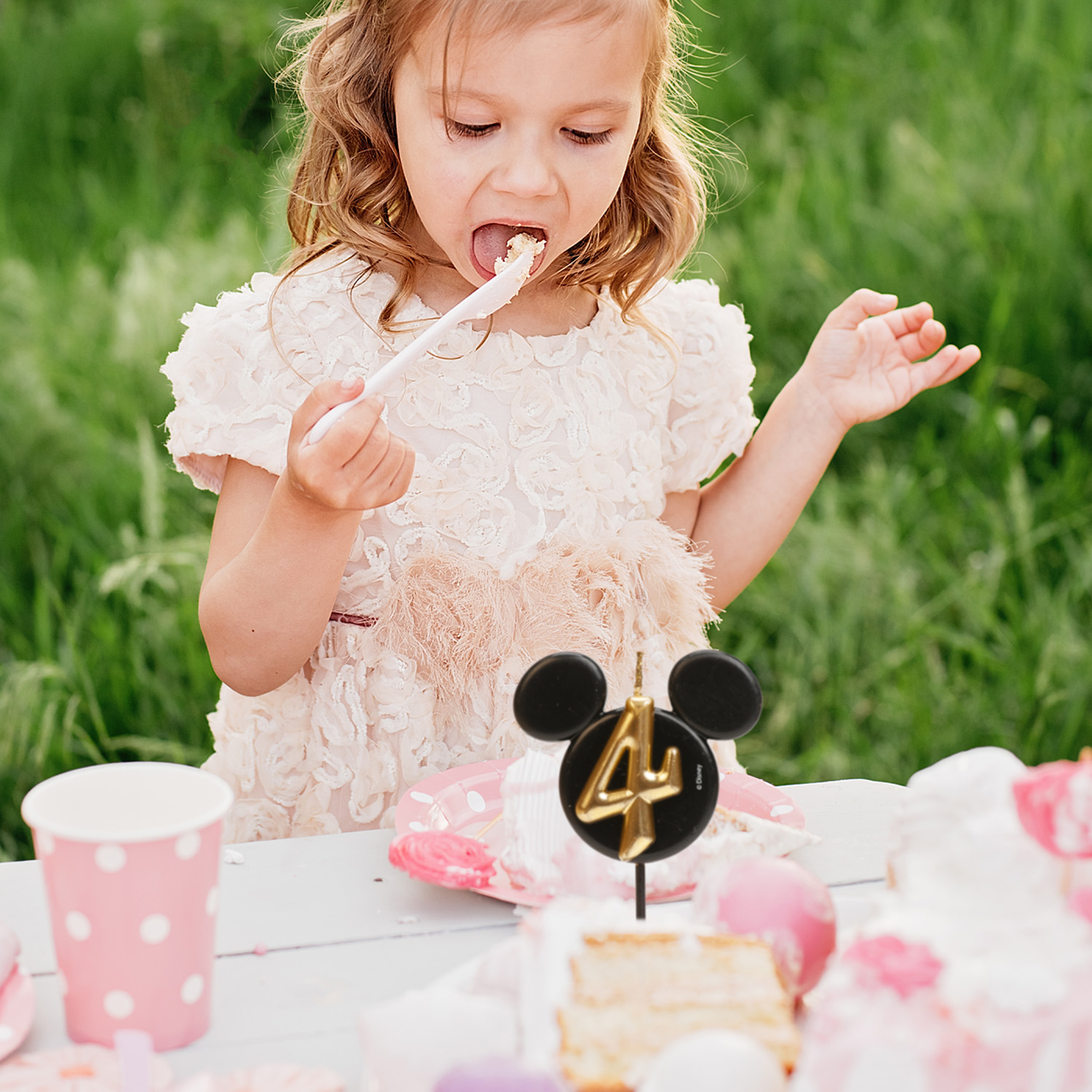 Dekora kaarsje mickey mouse nummer 4 bij cake, bake & love 9 Dekora kaarsje mickey mouse nummer 4 - afbeelding 5