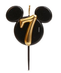 Dekora Kaarsje Mickey Mouse Nummer 7