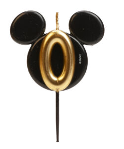 Dekora Kaarsje Mickey Mouse Nummer 0