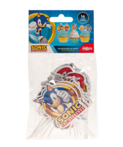 Alternative view of Dekora Sonic Cupcake Prikkers pk/16