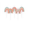 Anniversary house boho rainbow candles pk/5 bij cake, bake & love 4 Anniversary house boho rainbow candles pk/5 bij cake, bake & love 3