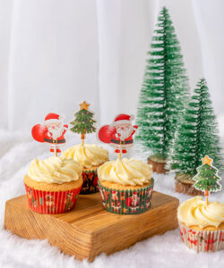 Alternative view of Anniversary House Santa and Friends Baking Cups pk/60