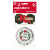 Anniversary house merry christmas wreath cupcake kit pk/28 bij cake, bake & love 2 Anniversary house merry christmas wreath cupcake kit pk/28 bij cake, bake & love 1