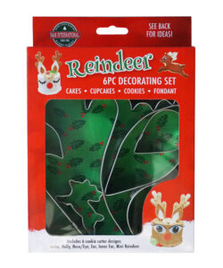 Anniversary House Reindeer Cutter set/6