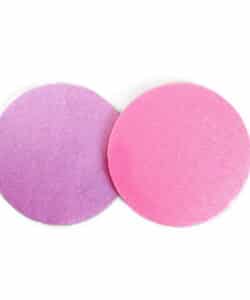 S&C Cake Drum Pink & Purple Glitter Ø25,4 cm | 10 inch set van 2