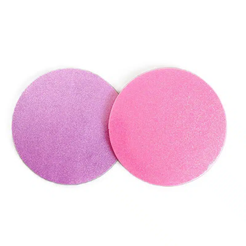 S&c cake drum pink & purple glitter ø25,4 cm | 10 inch set van 2 bij cake, bake & love 3 S&c cake drum pink & purple glitter ø25,4 cm | 10 inch set van 2
