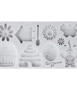 Siliconen Mal Beehives & Honey