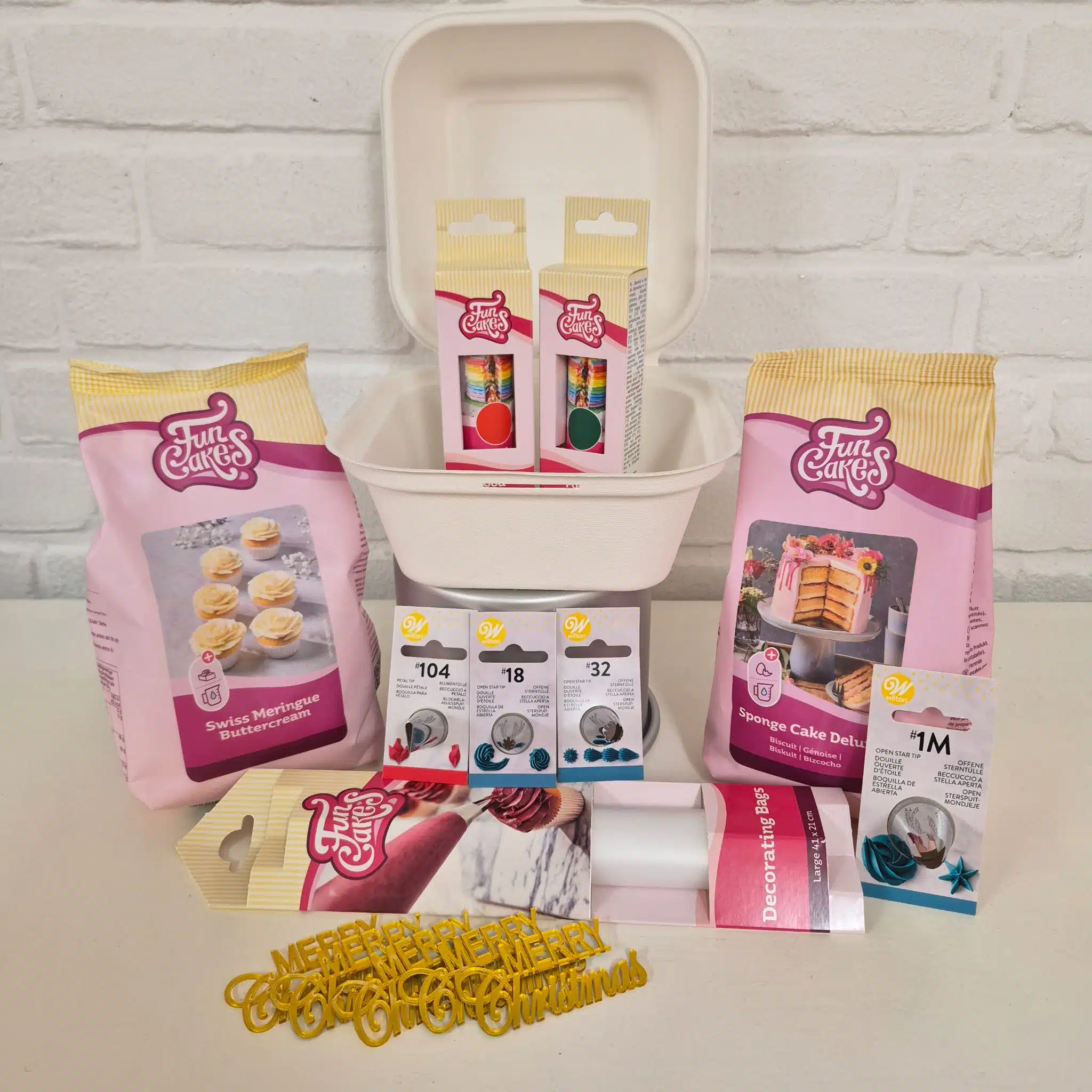 Christmas bento pakket bij cake, bake & love 5 Christmas bento pakket