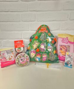 3D Christmas Marshmallow Cupcakes Pakket