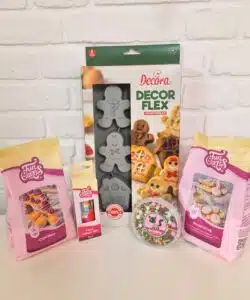 Gingerbread Man Cakejes Pakket
