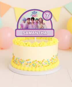 Gepersonaliseerde Taarttopper - KPop Demon Hunters Saja Boys