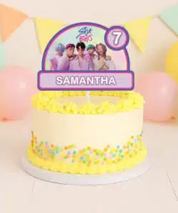 Gepersonaliseerde Taarttopper - KPop Demon Hunters Saja Boys