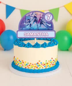 Gepersonaliseerde Taarttopper - KPop Demon Hunters versie 3