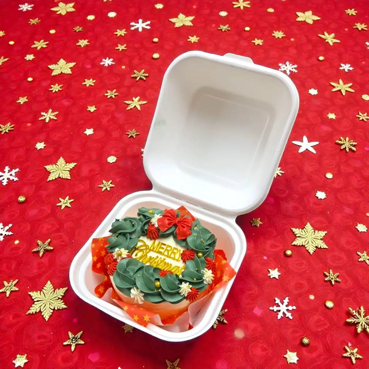 Christmas bento pakket bij cake, bake & love 6 Christmas bento pakket - afbeelding 2