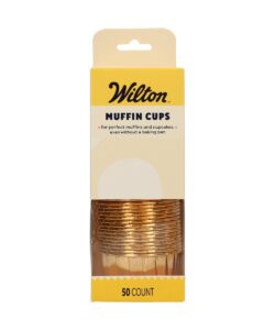 Alternative view of Wilton Muffin Cups Goud set/50