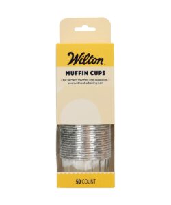 Wilton Muffin Cups Zilver set/50