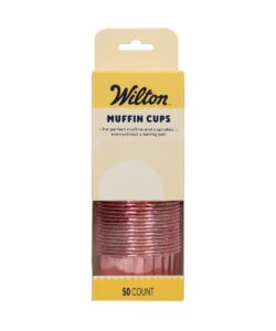 Wilton Muffin Cups Roze set/50