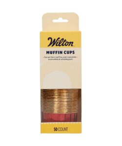 Wilton Muffin Cups Glanzend Rood set/50