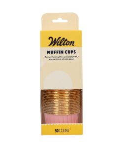 Wilton Muffin Cups Baby Roze set/50