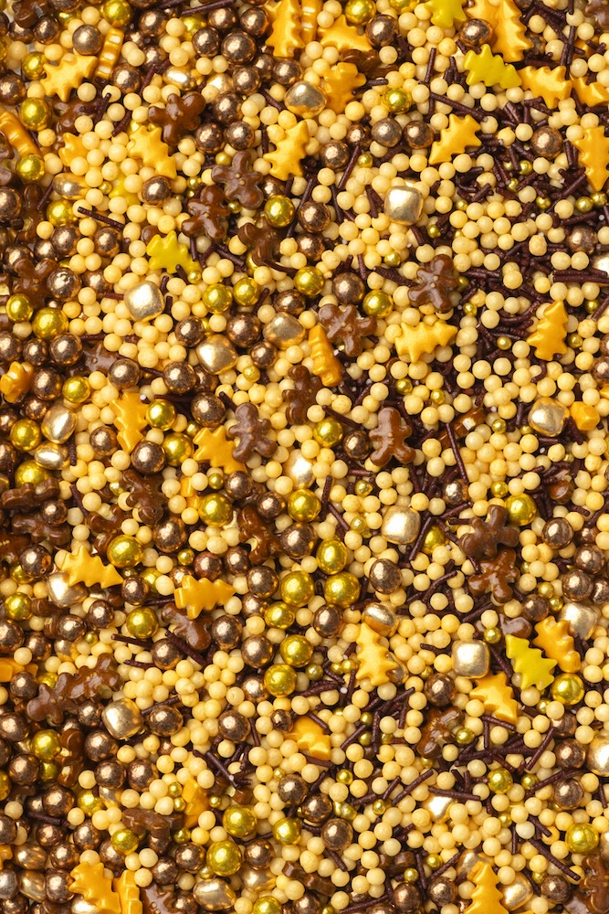 Sprinkley sprinkles - gingerbread man mix 80 gram bij cake, bake & love 5 Sprinkley sprinkles - gingerbread man mix 80 gram