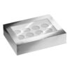 Simply making cupcake box venster zilver metallic 12 pk/2 bij cake, bake & love 4 Simply making cupcake box venster zilver metallic 12 pk/2 bij cake, bake & love 3