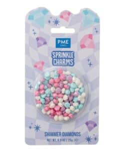 PME Sprinkle Charms Glanzende Diamanten 25 gram