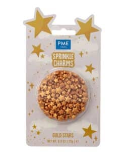 PME Sprinkle Charms Gouden Sterren 25 gram