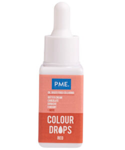 PME Colour Drops Red - Voedselkleurstof op Oliebasis 20 ml