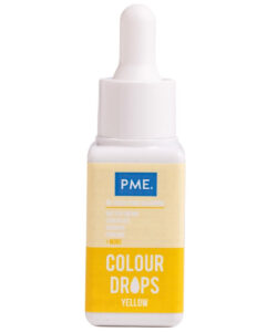 PME Colour Drops Yellow - Voedselkleurstof op Oliebasis 20 ml