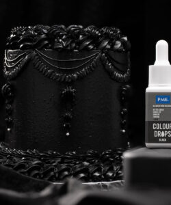 Pme colour drops black - voedselkleurstof op oliebasis 20 ml bij cake, bake & love 8 Pme colour drops black - voedselkleurstof op oliebasis 20 ml bij cake, bake & love 7
