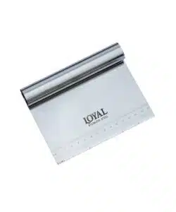 Loyal scraper en cutter met handvat 15cm bij cake, bake & love 5