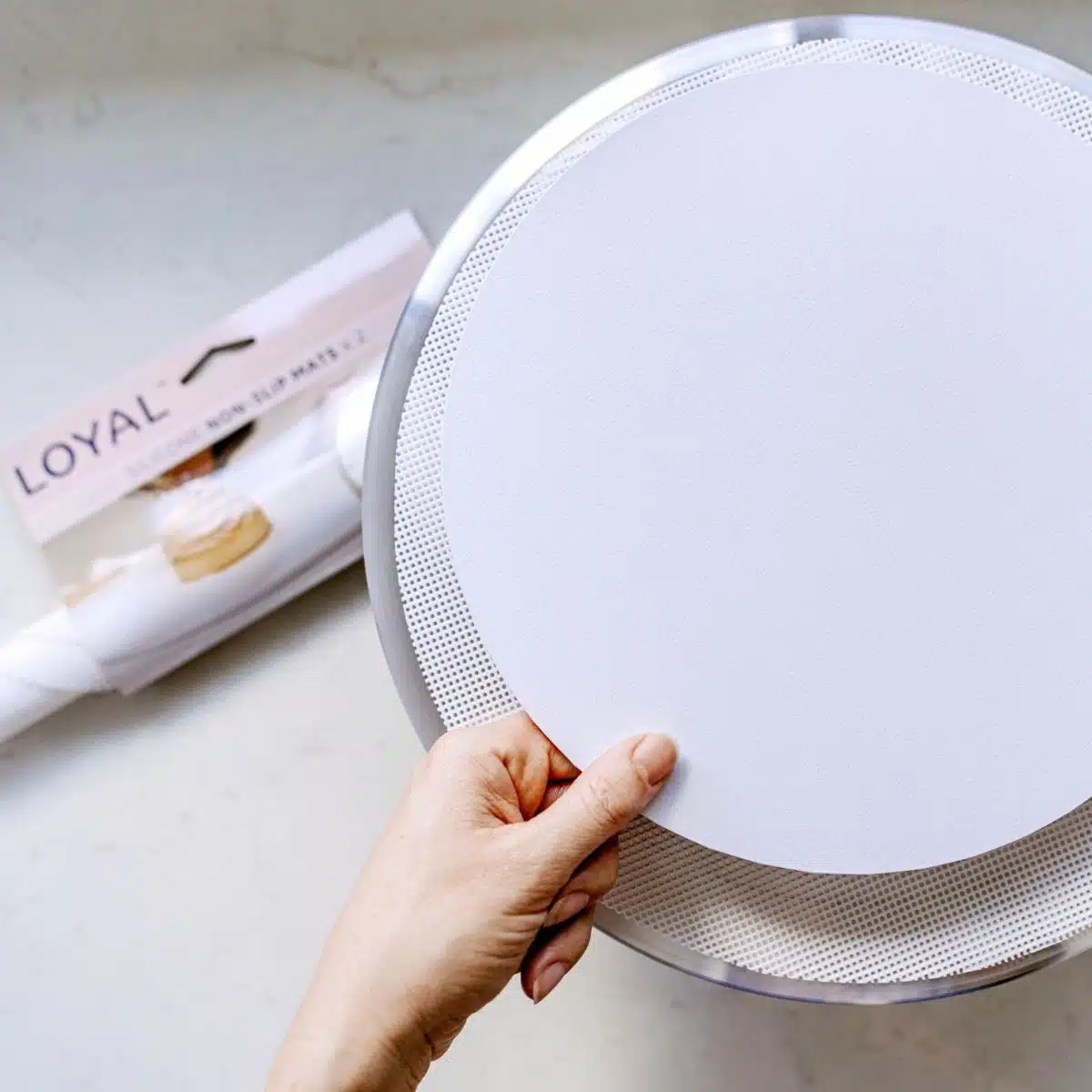 Loyal siliconen antislipmatten ø30cm pk/2 bij cake, bake & love 5 Loyal siliconen antislipmatten ø30cm pk/2 - afbeelding 3