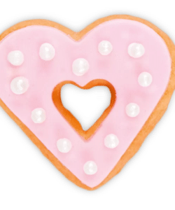 Alternative view of Städter Koekjesuitsteker Hart in Hart 4 cm