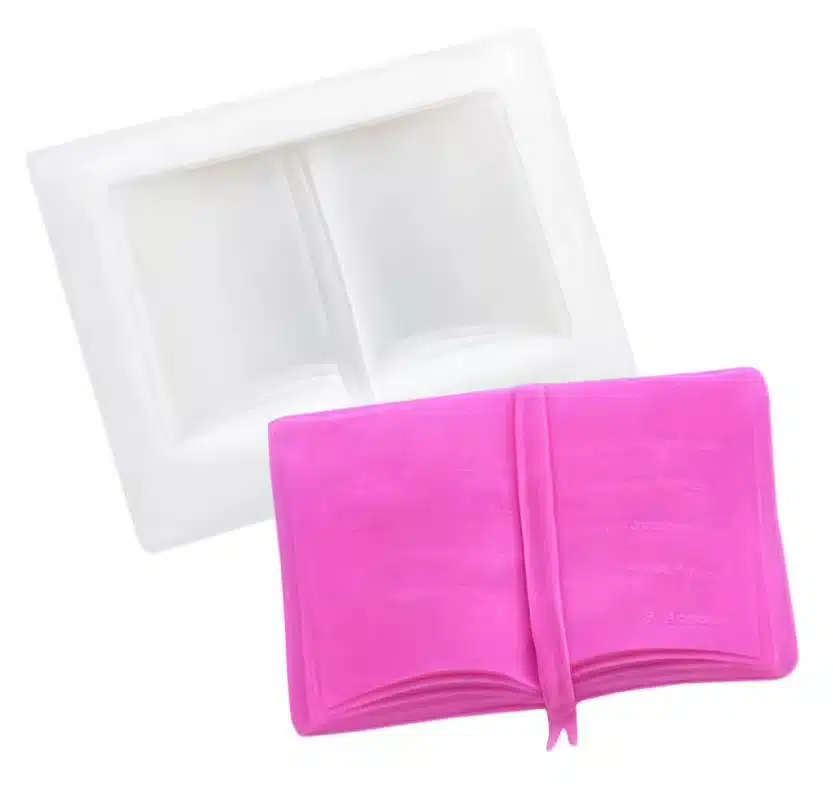 Siliconen mal boek bij cake, bake & love 5 Siliconen mal boek