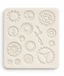 Siliconen mal Steam Punk Gears