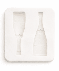 Siliconen mal Champagne Flessen