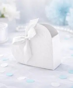 Hartvormig Bonbon Doosjes 10 x 9 x 3 cm - 10 stuks