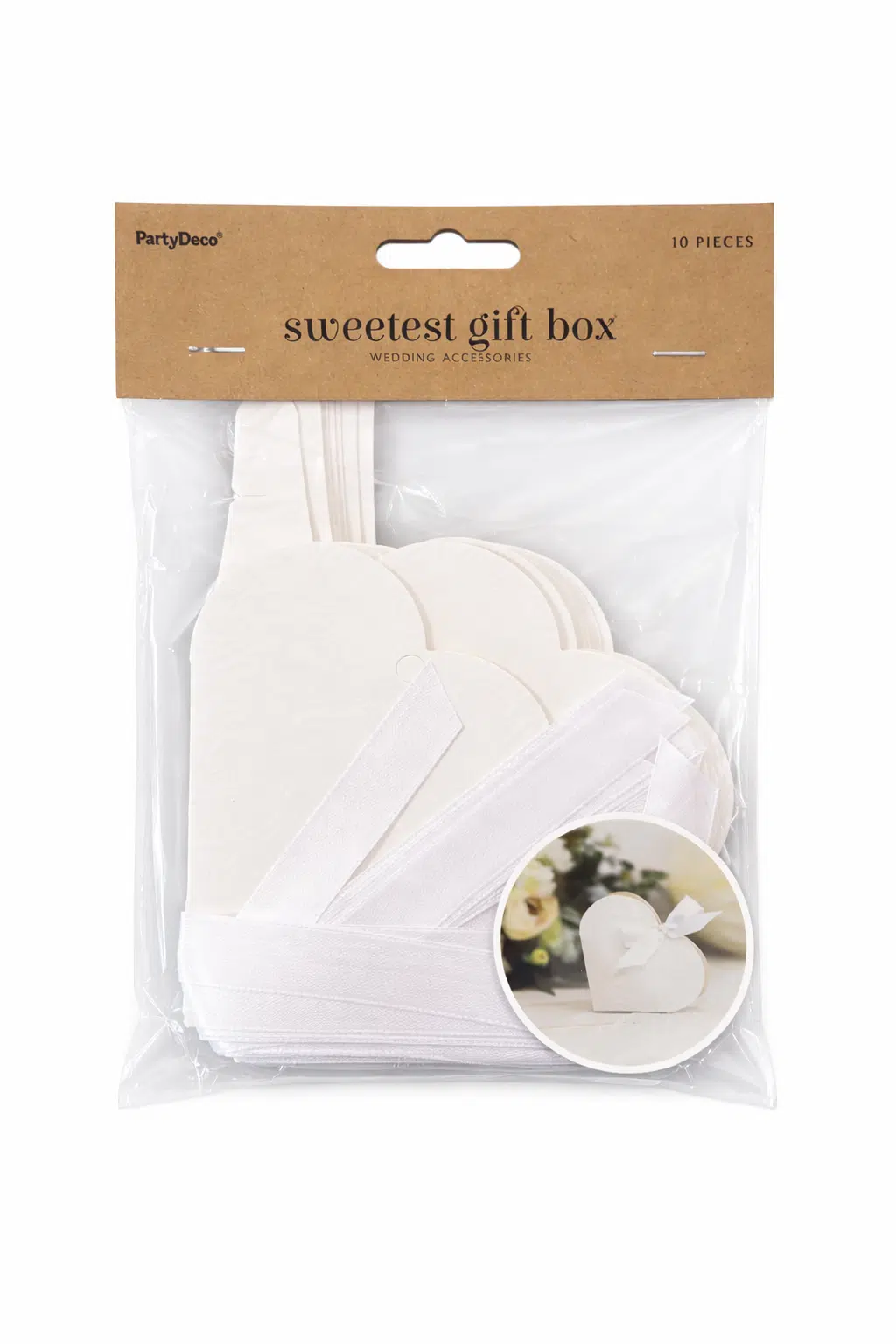 Hartvormig bonbon doosjes 10 x 9 x 3 cm - 10 stuks bij cake, bake & love 6 Hartvormig bonbon doosjes 10 x 9 x 3 cm - 10 stuks - afbeelding 2