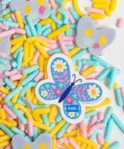 Pme sprinkles pastel vlinders 57 gram bij cake, bake & love 8 Pme sprinkles pastel vlinders 57 gram bij cake, bake & love 7