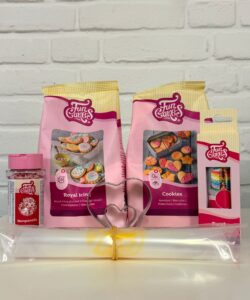 Valentijn Hart en Mini Hart Koekjes Royal Icing Pakket