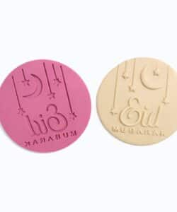Embossing stempel Eid Mubarak versie 2
