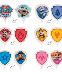 Dekora paw patrol cupcake wrappers + prikkes set/12 bij cake, bake & love 8