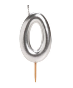 Dekora Silver Comic Birthday Candle - 0