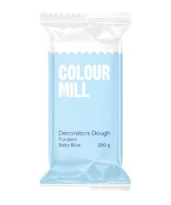 Colour Mill Fondant Decorators Dough Baby Blauw 250g